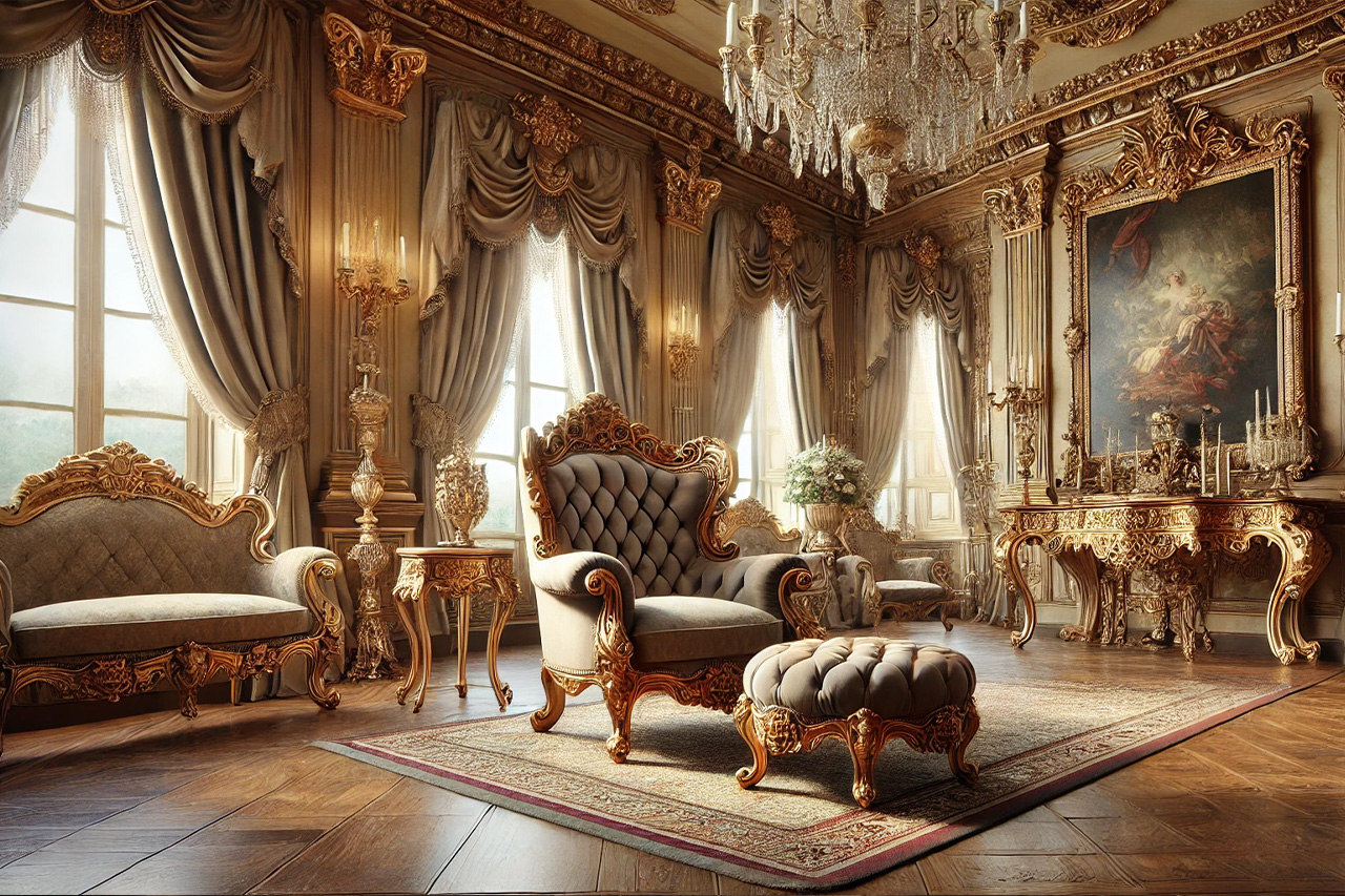 Baroque style furniture