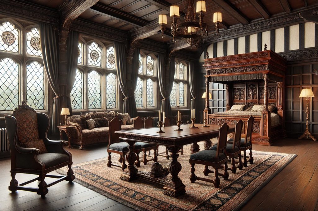 Interior Décor in Tudor Style