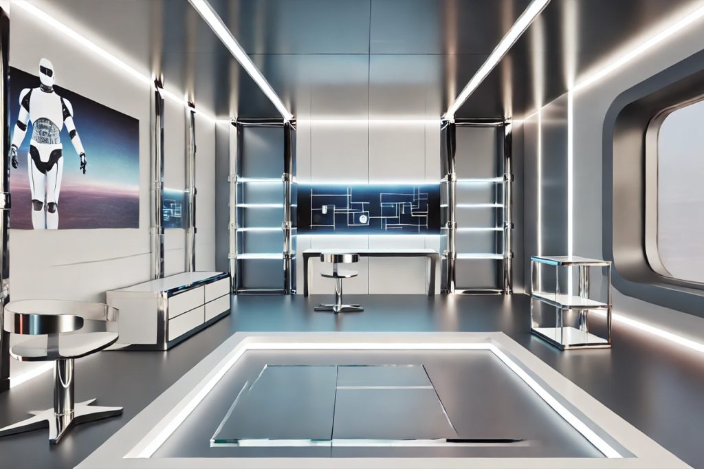 Futuristic Style in Interiors