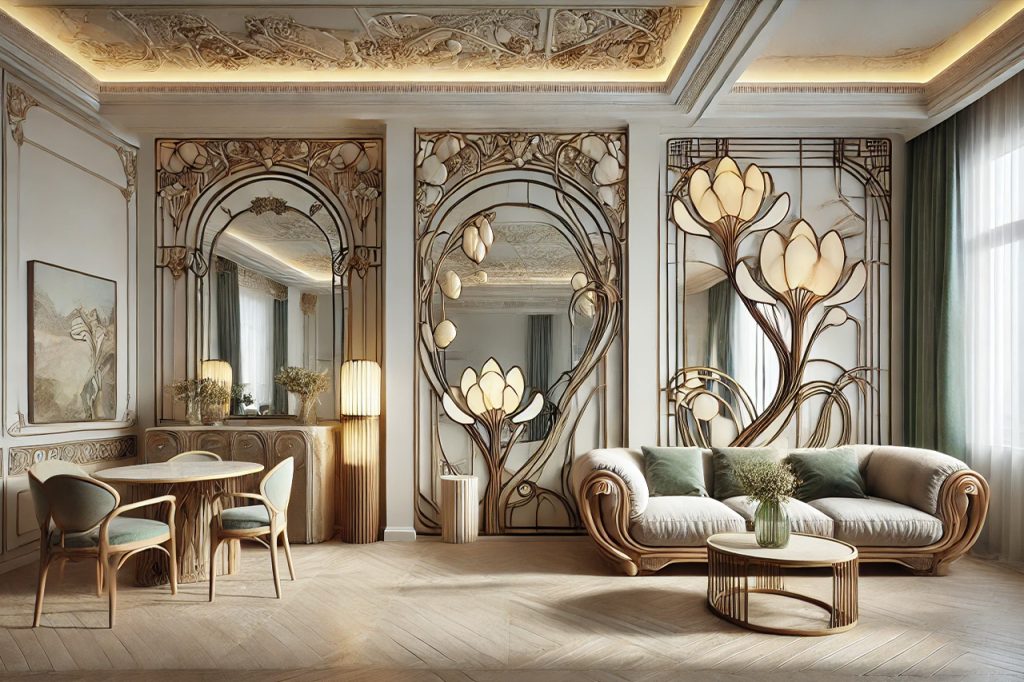 Using Art Nouveau in Modern Design