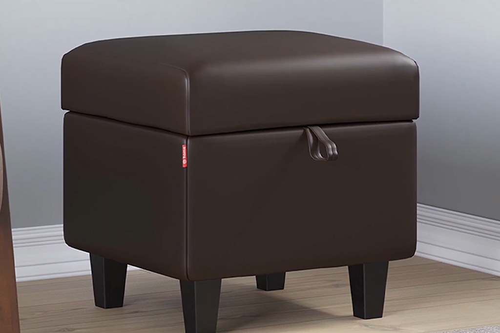 Leather Ottomans