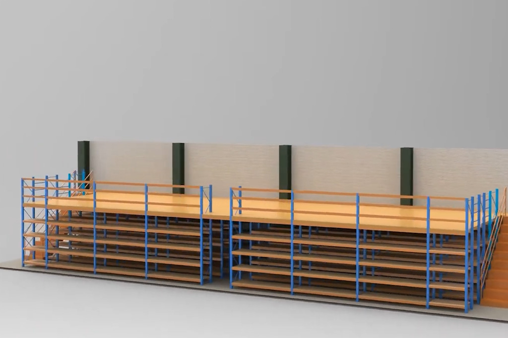 Mezzanine Shelving